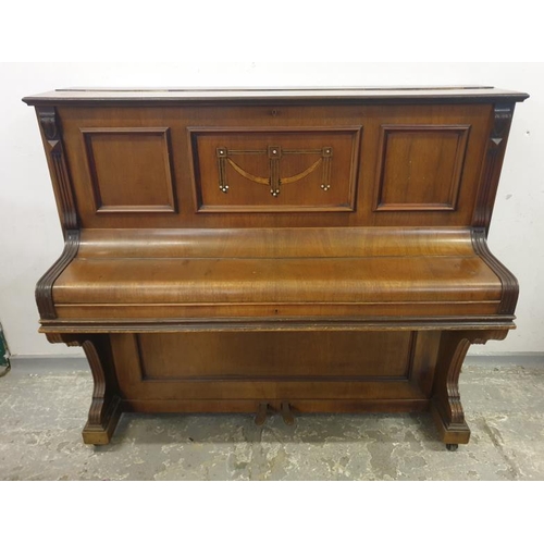 65 - Steinberg Berlin Upright Art Nouveau Piano   FWR