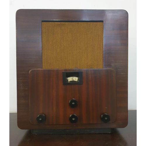 71 - Murphy Mahogany Type D26 Table Top Radio. NOT TESTED   FWC