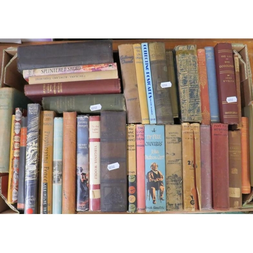 Books incl. Doctor Nimbus, John Dickinson Carr, Virginia Woolf ...