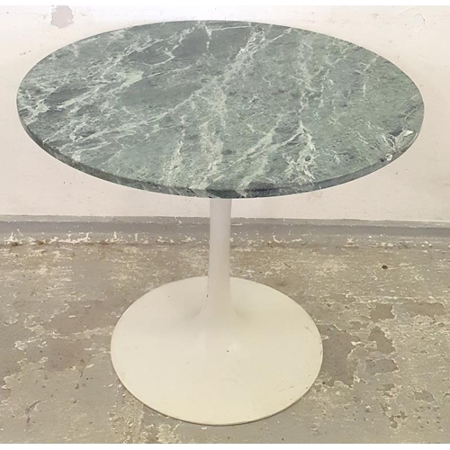 184 - Circular Antico Verdis Green Marble Topped Table with disc trumpet shaped base approx. 89cm dia. x 7... 