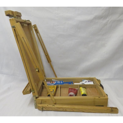 1316A - Table Top Adjustable Artists Easel