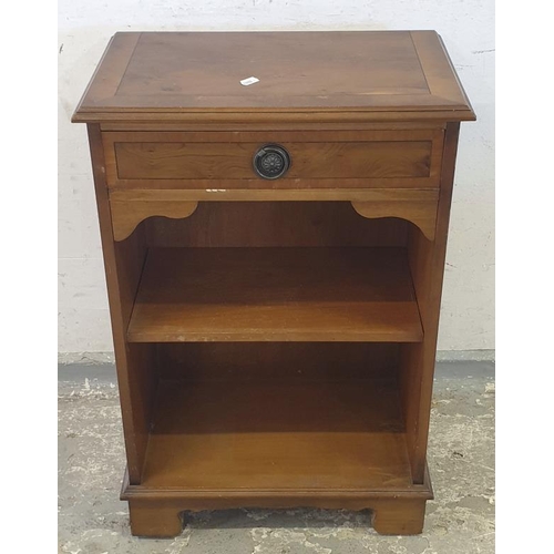 111 - Side Cabinet with single drawer, open hutch & shelf (A3)