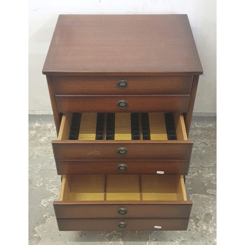 156 - 3 Drawer Chest with 6 dummy drawer front approx. W51cm x D40cm x H63cm (A6)