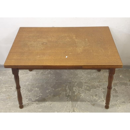 162 - Draw Leaf Table approx. W120cm x D80cm x H75cm (with leaf W200cm) (A10)