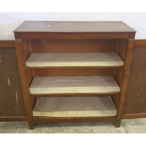 226 - Side Cabinet with 3 internal shelves. Approx. W85cm x D37cm x H92cm (A12)