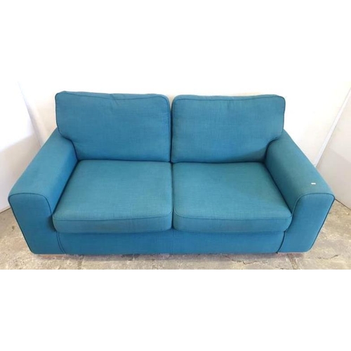 1 - 2 Seater Blue Sofa (FWR)