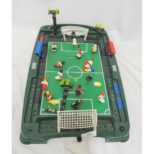 Lego Table Top Football Game with lego football players,