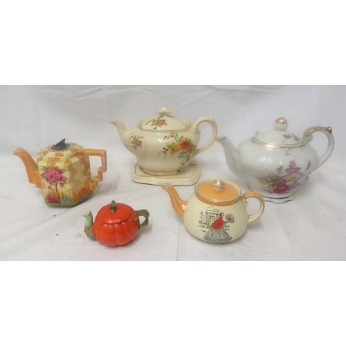 Musical Tea for 2 Foreign Marked Teapot, floral decorated Royal Doulton