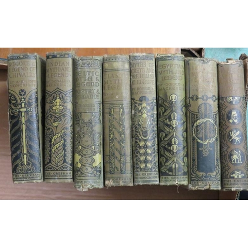 Donald A Mackenzie Volumes Myths Of Babylon And Syria Teutonic Myth