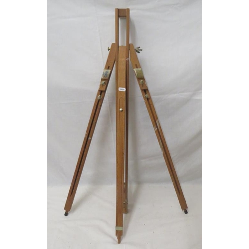 1229 - Adjustable Artists Easel, folded approx. 86cm