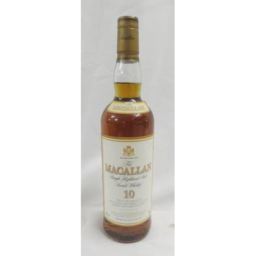 1218 - The Macallan Single Highland Malt Scotch Whisky 10years old, 700ml