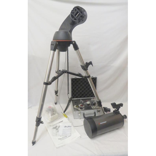 1247 - Nexstar 127SLT Telescope with solar system imager, eye piece & filter kit & cable, star spotting tel... 