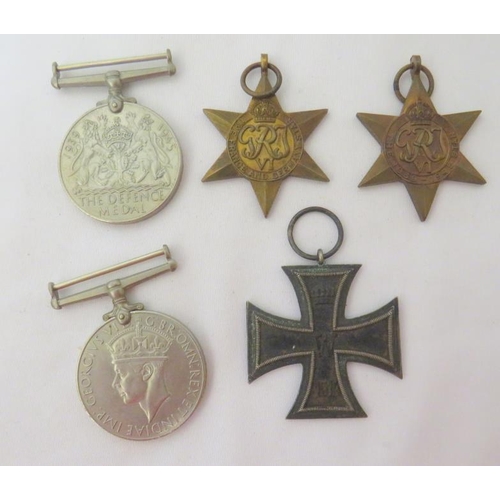 WWII Medals incl. 1939-1945 Defence Medal, 1939-1945 War Medal, 1939 ...