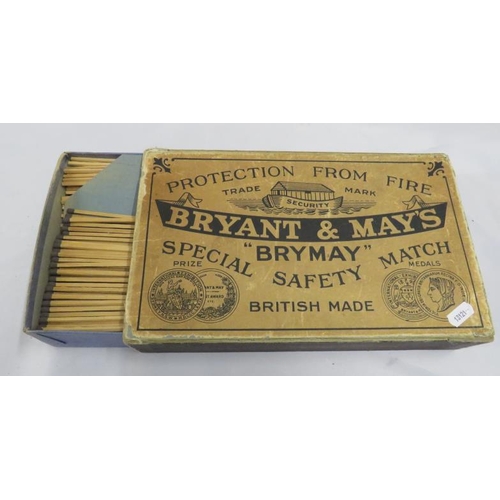 Bryant & May's Oversized Box of Matches with matches inside approx. 31cm x 20cm x 8cm