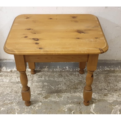 128 - Pine Side Table approx. 49cm x 39cm x 43cm H A3