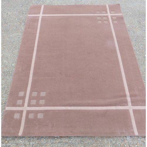 127A - New Orleans Pink Rug, approx. 230cm x 170cm BWL