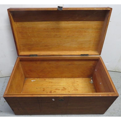 273 - Camphor Wood Chest/Trunk approx. 84cm W x 44cm D x 45cm H A9