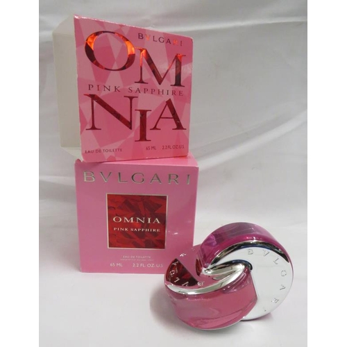 1209 - Bvlgari (Bulgari) OMNIA Pink Sapphire 65ml Eau De Toilette