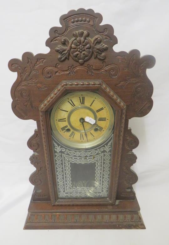 Ansonia Ginger Bread Mantel Clock
