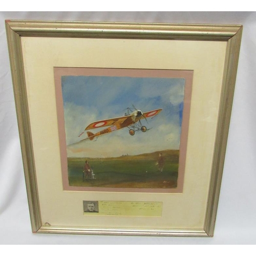 F/g Oil with body colour 'An Aerial Disturbance' Sandwich Golf Club ...