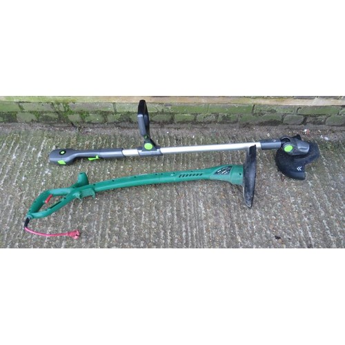 2108 - Qualcast 320W Grass trimmer & Gtech 114A004 Cordless Grass Trimmer (2)