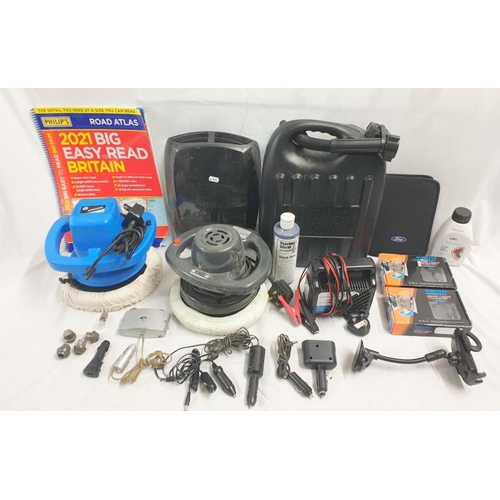 2001 Easy to Read Britain Road Atlas, Silverline orbital car polisher