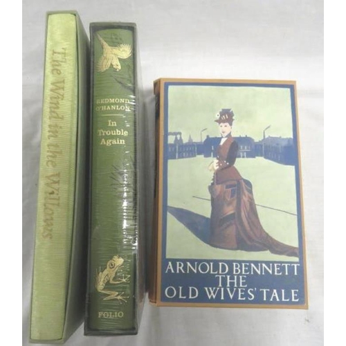 Folio Society Books Incl Arnold Bennett The Old Wives Tale Redmond Ohanlon In Trouble Again And The 