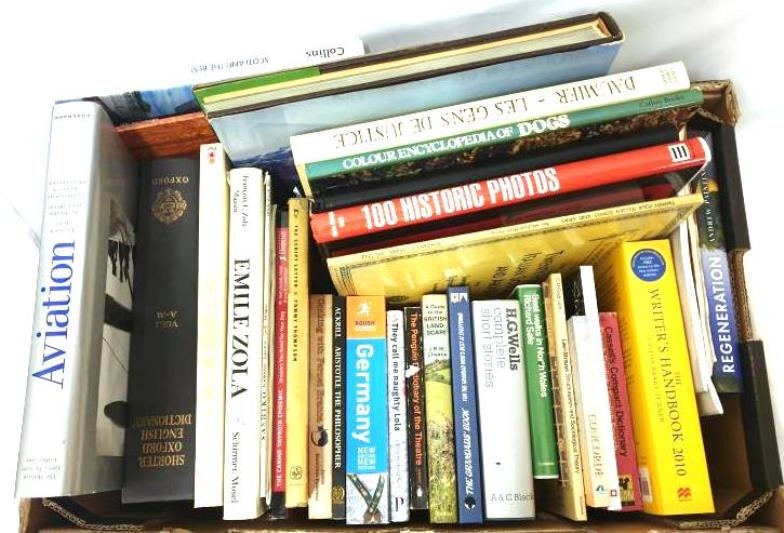 Books incl. Dorma Les Gens De Justice Emile Zola, The Book of the Cat