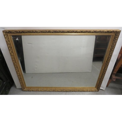 20 - Gilt Framed Bevel Edged Wall Mirror approx. 100cm x 129cm