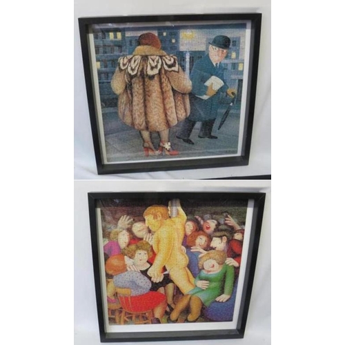2 F/g Beryl Cook Jigsaw Puzzles, each 52cm x 52cm (2) (RACK 3 TOP)