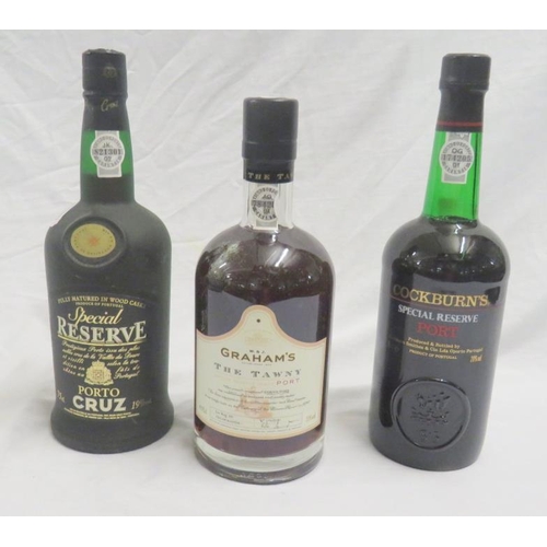 Graham's The Tawny Port Mature Reserve 75cl, Cockburns Special Reserve ...