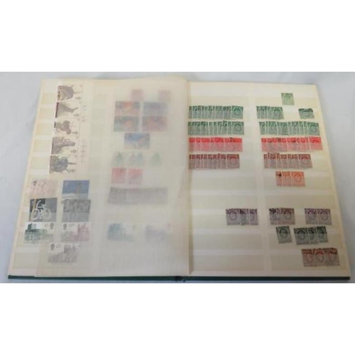 1241 - Stamps: GB Green Album Mint & Used & Movaleaf Album World, Commonwealth & GB Used