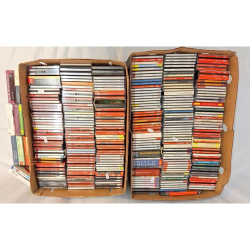 EMI CDs, classical music (2 Boxes)