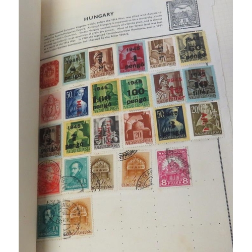 1245 - Stamps: Black Album World & Commonwealth Used
