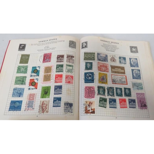 1246 - Stamps: 2 Albums World & Commonwealth Used (2)