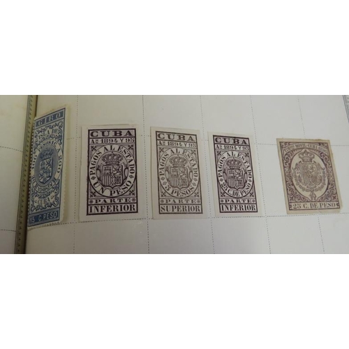1251 - Stamps: The Queen Album World, Commonwealth & GB Used