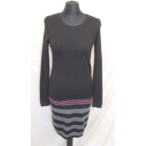 Ladies Clothing incl. Clements Ribeiro black knitted dress size S ...