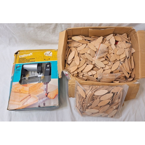 Wolfcraft Dovetail & Comb Jointer, Powercraft MIK-KA3-100 850w Biscuit ...