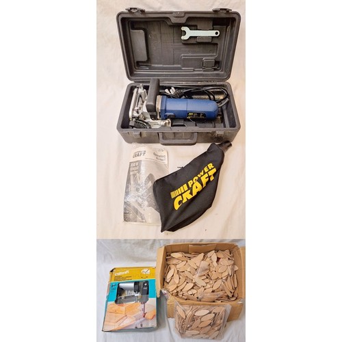 Wolfcraft Dovetail & Comb Jointer, Powercraft MIK-KA3-100 850w Biscuit ...