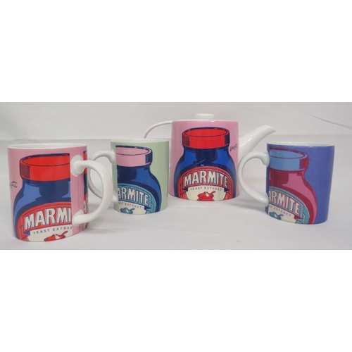 Marmite Teapot by EPC Design Visual Marmite Merchandise & 3 Mugs (4)