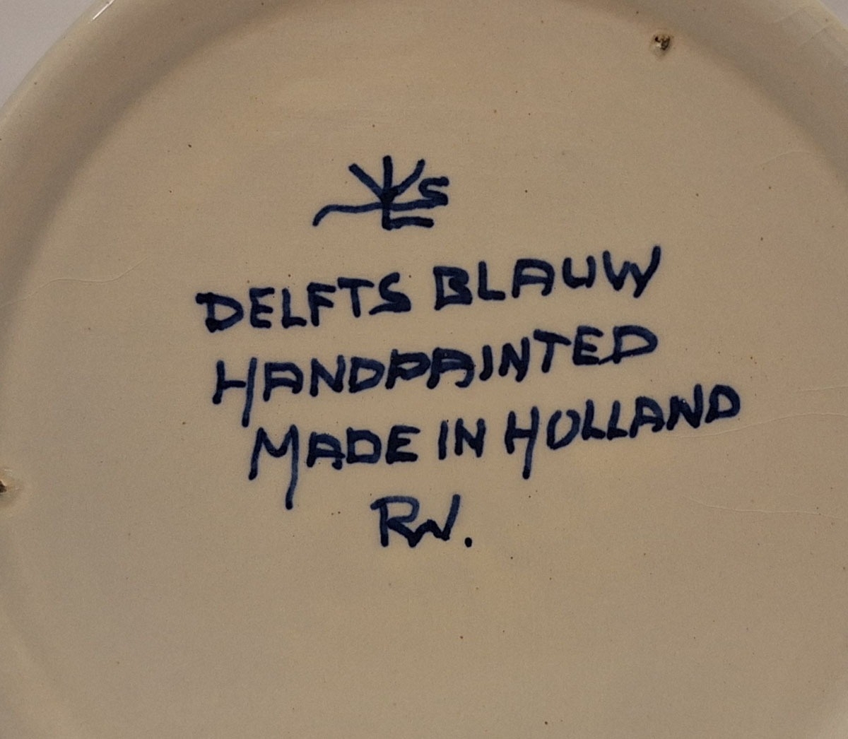 Delft Pottery Ceramic Decanter with stopper with insignia for Rotary ...