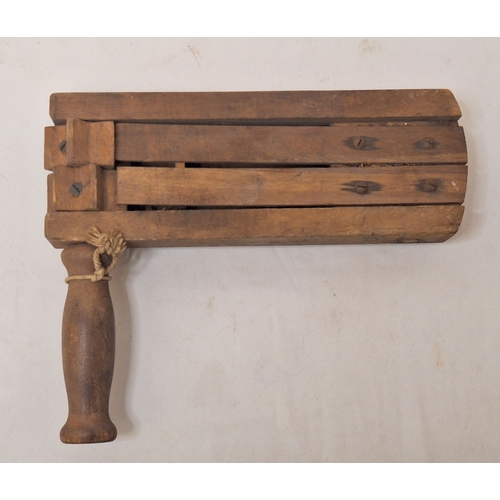 WWII 1939 Gas/Air Raid Rattle (very loud), stamped no. 2