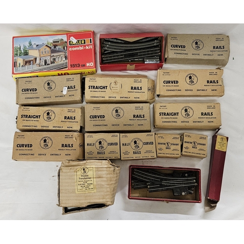 Boxed Trix Curved Track & Straight, some used, buffers, untested ...