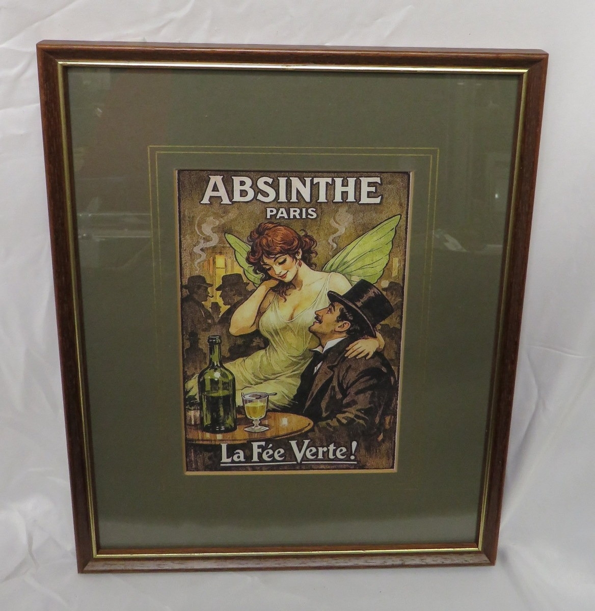 F/g Advertising Print 'Absinthe', 25cm x 31cm