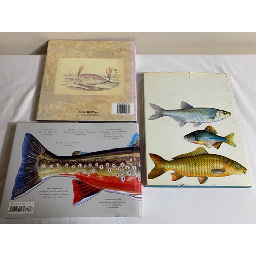3 Decorative Hardback Volumes on Fish with good colour plate illustrations.