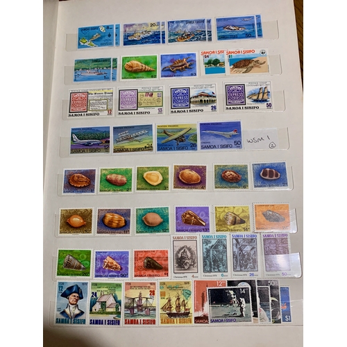 Western Samoa - 2 x Stock Book Pages of MINT Never Hinged Stamps. Sets ...