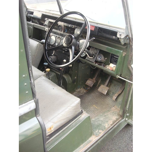 3 - A 1967 Land Rover 109 Series IIA registration JOD 720E: chassis number 34500012A, 30,358 miles two p... 