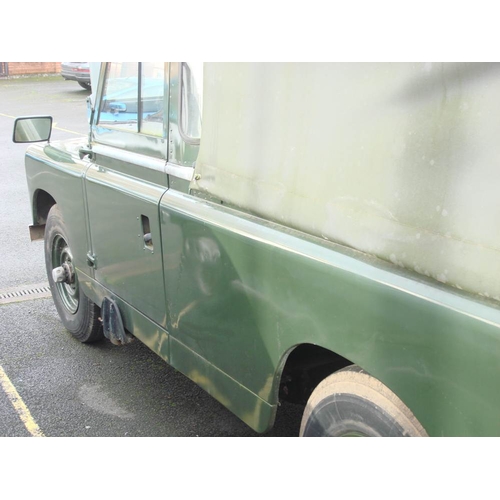 3 - A 1967 Land Rover 109 Series IIA registration JOD 720E: chassis number 34500012A, 30,358 miles two p... 