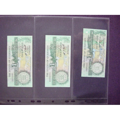 564 - A collection of British and world banknotes.: