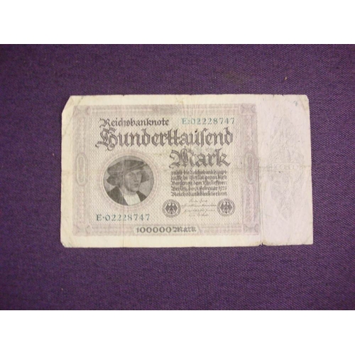 564 - A collection of British and world banknotes.: